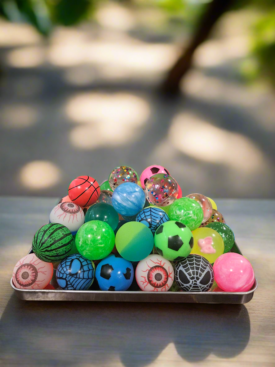 45mm / 1.77" inch Bouncy Balls Mix