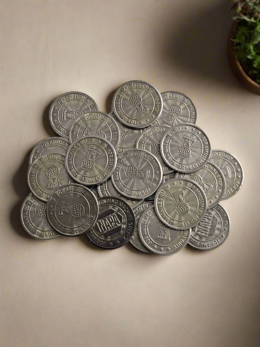26mm Vending Tokens – (50-Pack)