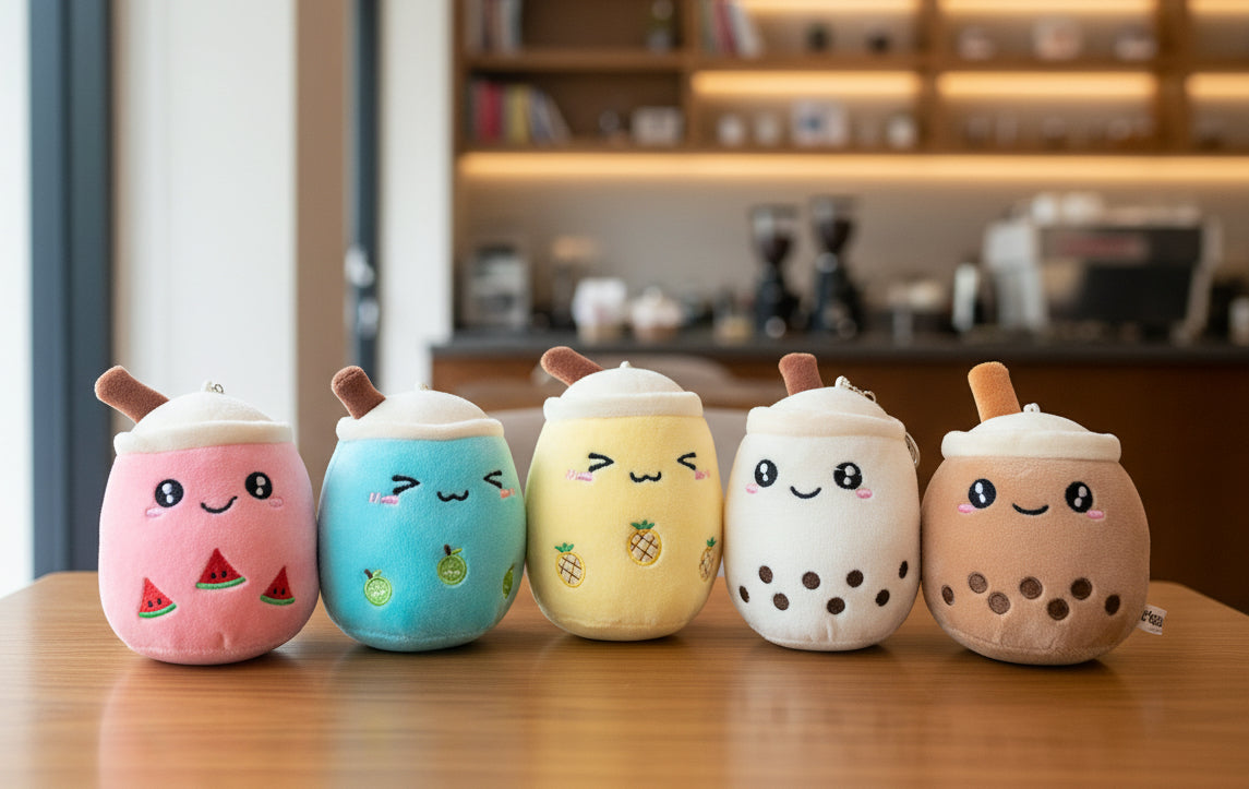 Mini Boba Plush (4" inch)