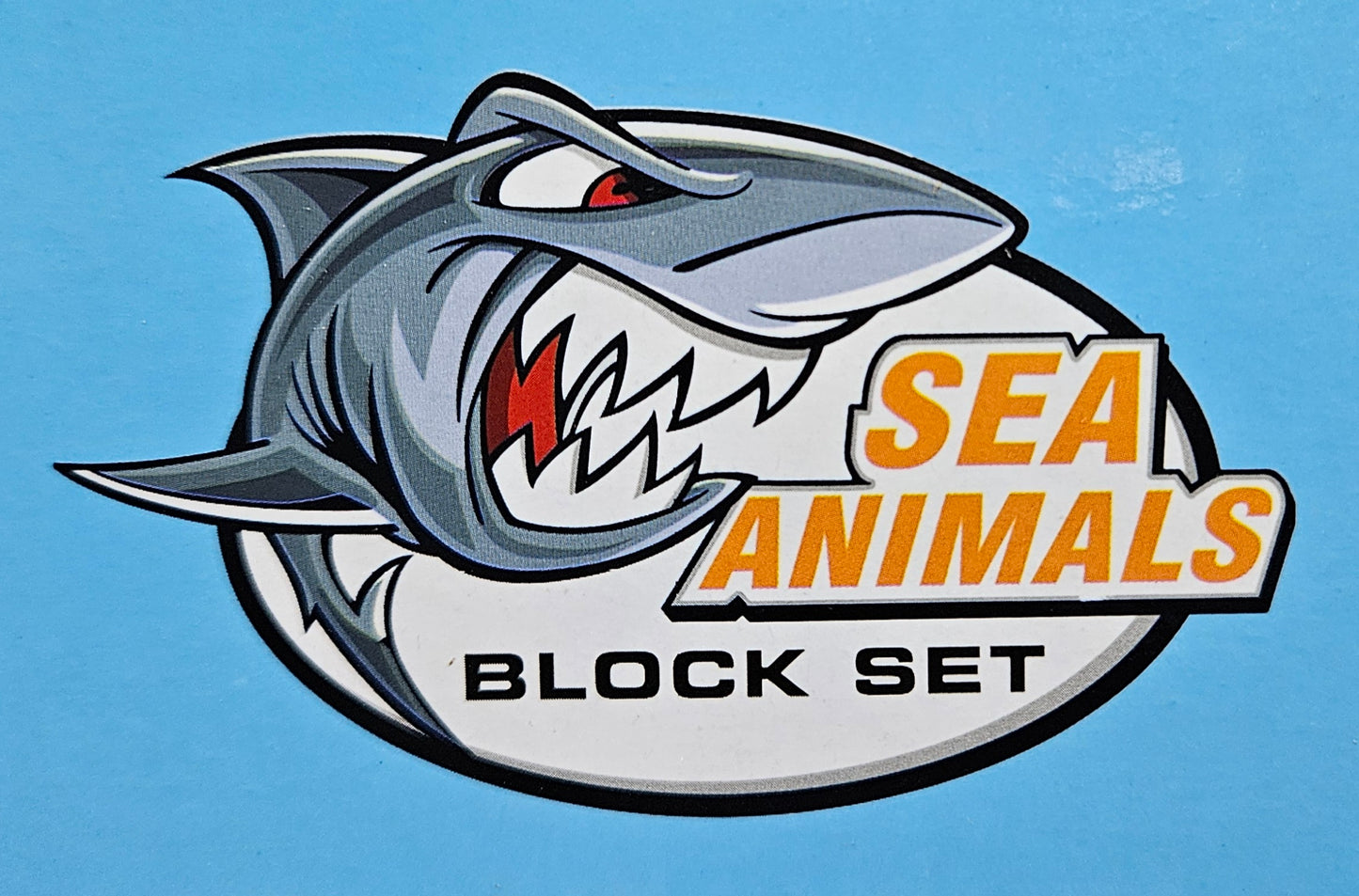 Sea Animals Block Set – 3" Capsules (6-Pack)