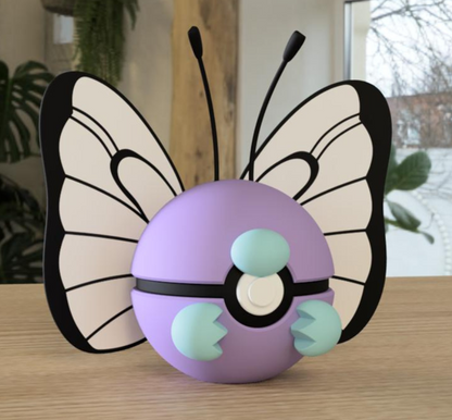 PokeArt Balls - 5x3inch (3D printed)