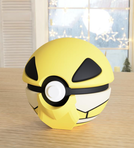 PokeArt Balls - 5x3inch (3D printed)