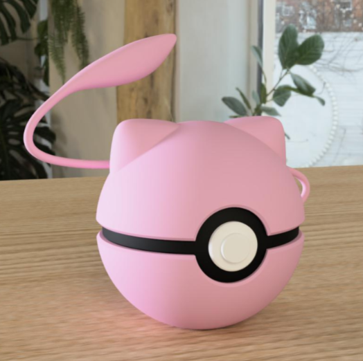 PokeArt Balls - 5x3inch (3D printed)