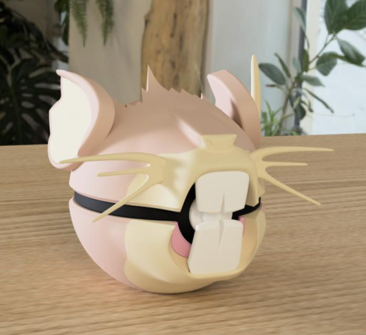 PokeArt Balls - 5x3inch (3D printed)