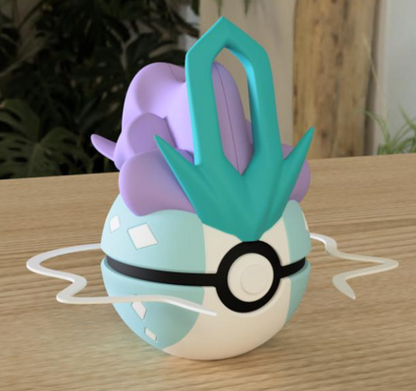 PokeArt Balls - 5x3inch (3D printed)