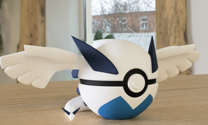 PokeArt Balls - 5x3inch (3D printed)