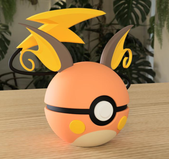 PokeArt Balls - 5x3inch (3D printed)