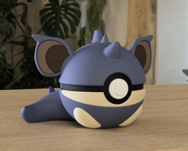 PokeArt Balls - 5x3inch (3D printed)