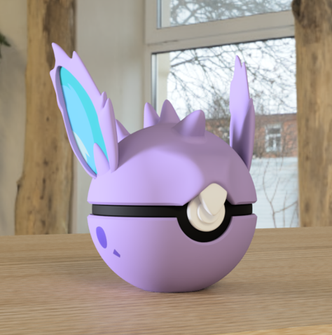 PokeArt Balls - 5x3inch (3D printed)
