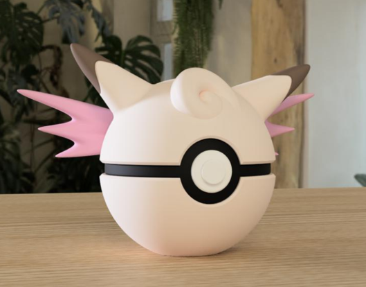 PokeArt Balls - 5x3inch (3D printed)