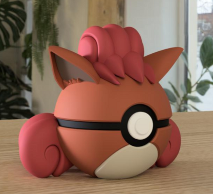 PokeArt Balls - 5x3inch (3D printed)