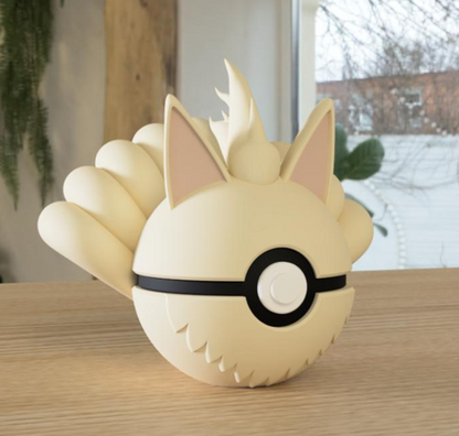 PokeArt Balls - 5x3inch (3D printed)