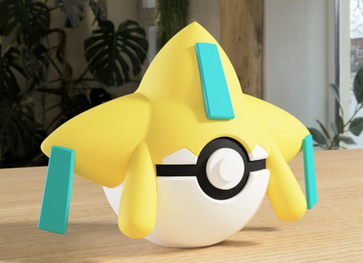 PokeArt Balls - 5x3inch (3D printed)