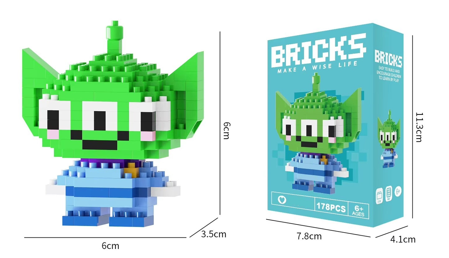 Bricks - Cartoon Figures