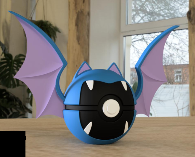 PokeArt Balls - 5x3inch (3D printed)