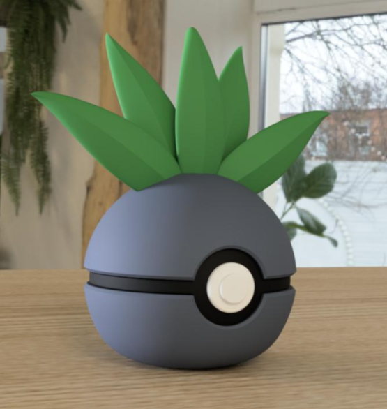 PokeArt Balls - 5x3inch (3D printed)