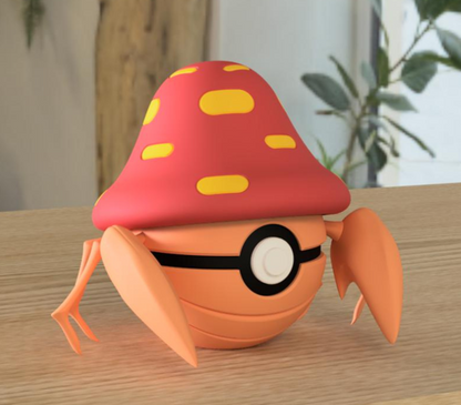 PokeArt Balls - 5x3inch (3D printed)