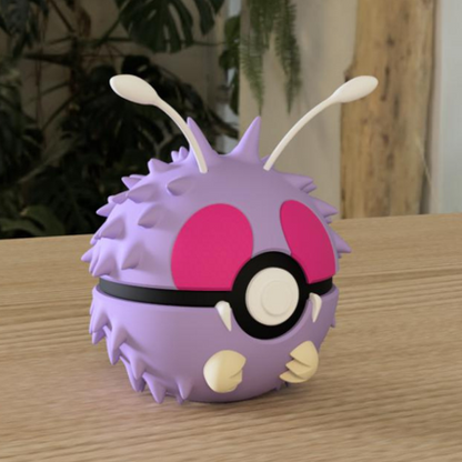 PokeArt Balls - 5x3inch (3D printed)