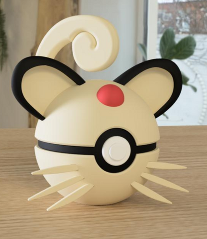 PokeArt Balls - 5x3inch (3D printed)