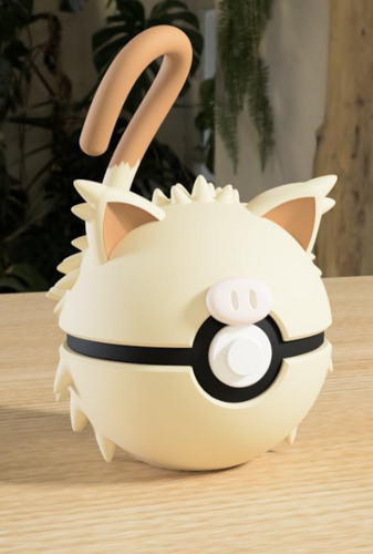 PokeArt Balls - 5x3inch (3D printed)