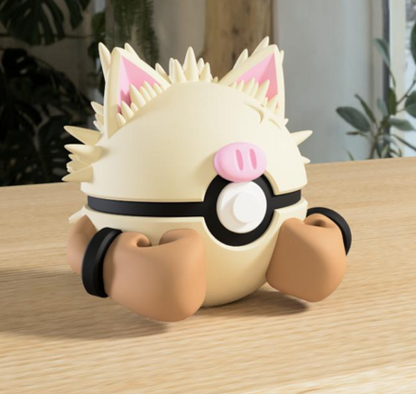 PokeArt Balls - 5x3inch (3D printed)