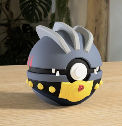 PokeArt Balls - 5x3inch (3D printed)