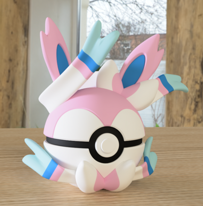 PokeArt Balls - 5x3inch (3D printed)