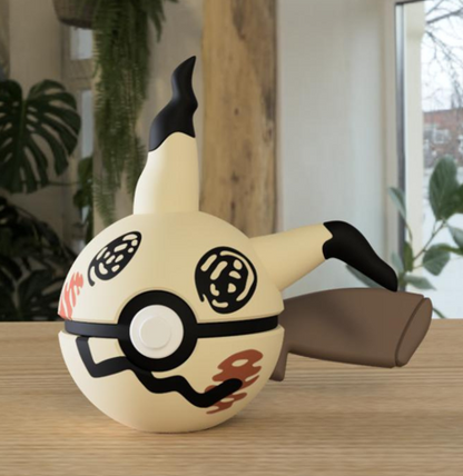 PokeArt Balls - 5x3inch (3D printed)