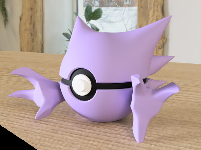 PokeArt Balls - 5x3inch (3D printed)