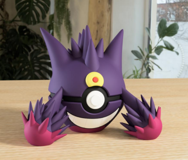 PokeArt Balls - 5x3inch (3D printed)