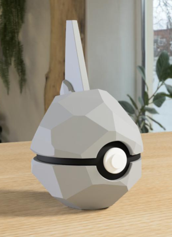 PokeArt Balls - 5x3inch (3D printed)