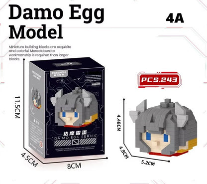 Damo Egg Nano Bricks – Super Heroes Masks Collection