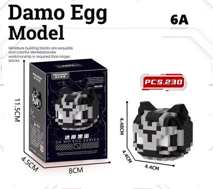 Damo Egg Nano Bricks – Super Heroes Masks Collection