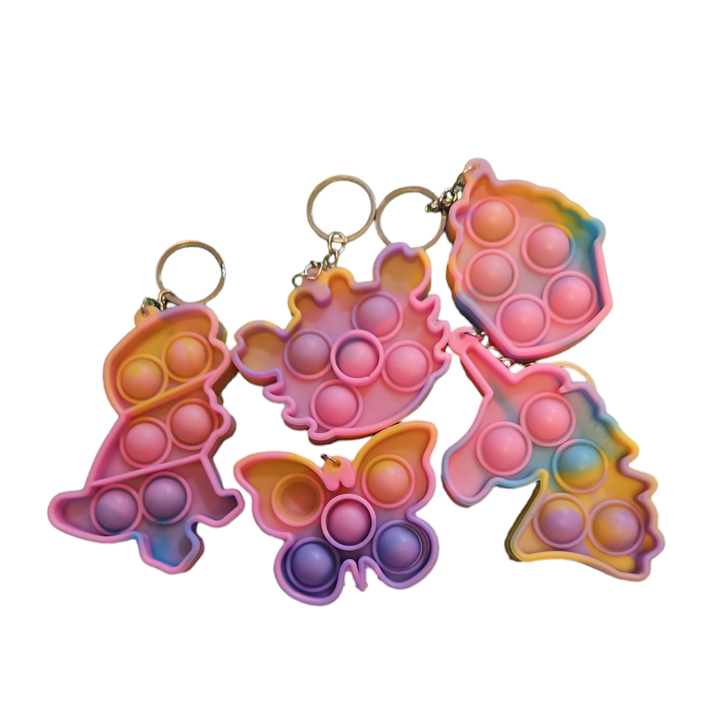 PopIt Keychain (5 pack) Red Claw Vending