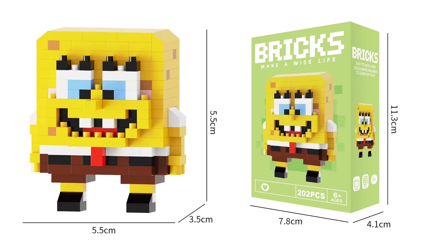 Bricks - Cartoon Figures