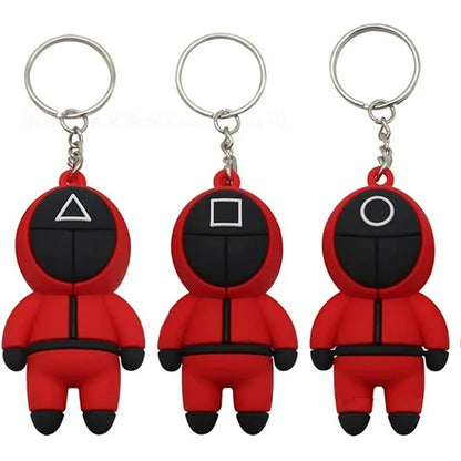 Red Suit Keychains (3 pack)