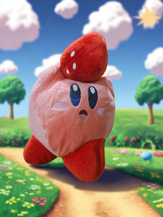 Pink Puffball Plush (11 inch)
