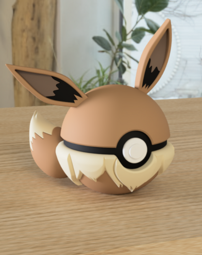 PokeArt Balls - 5x3inch (3D printed)