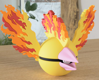 PokeArt Balls - 5x3inch (3D printed)