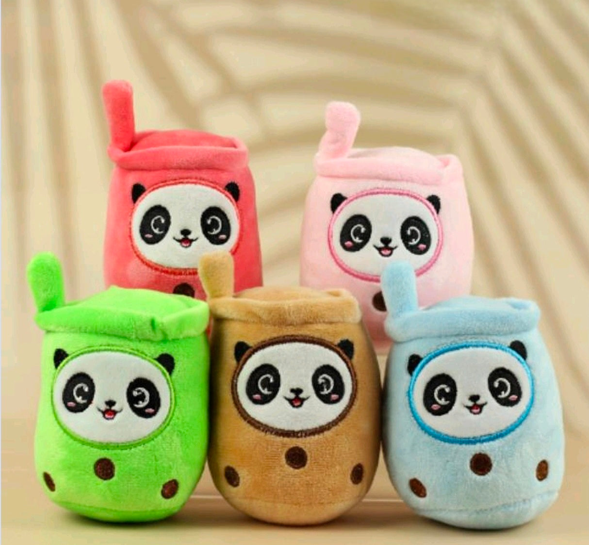 Panda Boba Plush (4" inch)