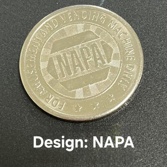 26mm Vending Tokens – (50-Pack)