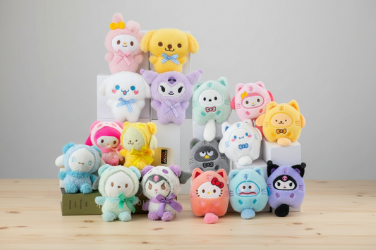 Kitty Costume Plush Assortment (4" inch)