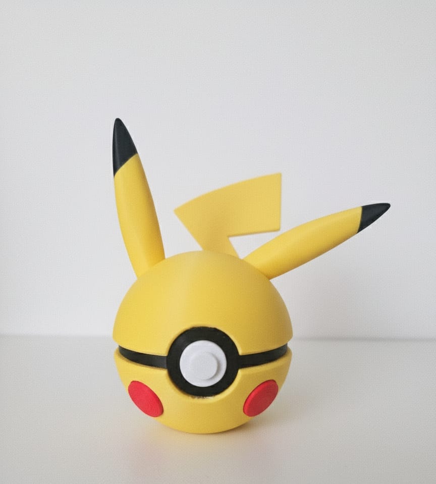 PokeArt Balls - 5x3inch (3D printed)