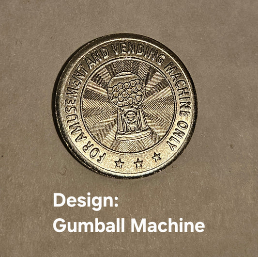 26mm Vending Tokens – (50-Pack)