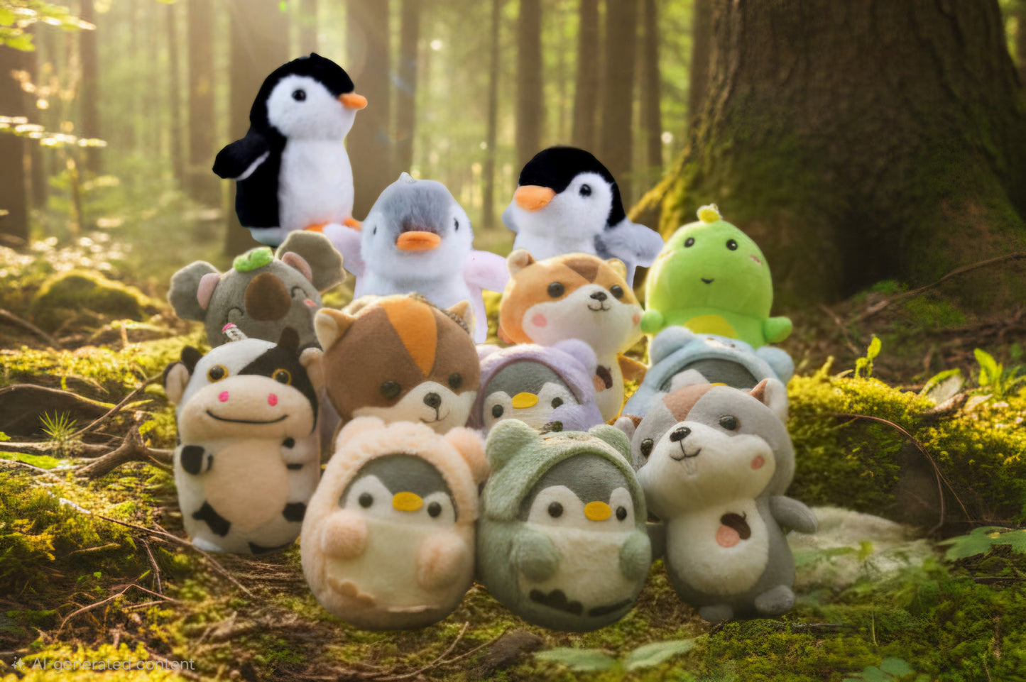 Mini Animal Plush (3.5-4" inch)
