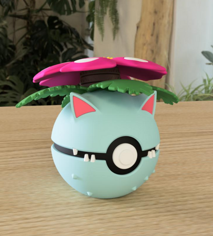 PokeArt Balls - 5x3inch (3D printed)